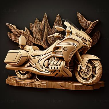 3D модель Honda Gold Wing SC68 (STL)